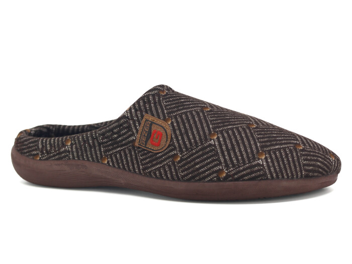 Gezer Merdane 16437.00 Poli Winter Gondol Kışlık Ev Terliği Kahve - Gezer