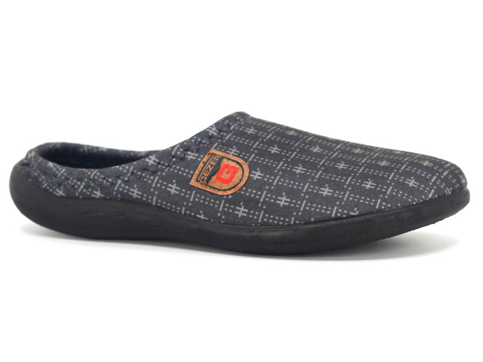 Gezer Merdane 16441.00 Poli Winter Gondol Kışlık Ev Terliği Gri - Gezer