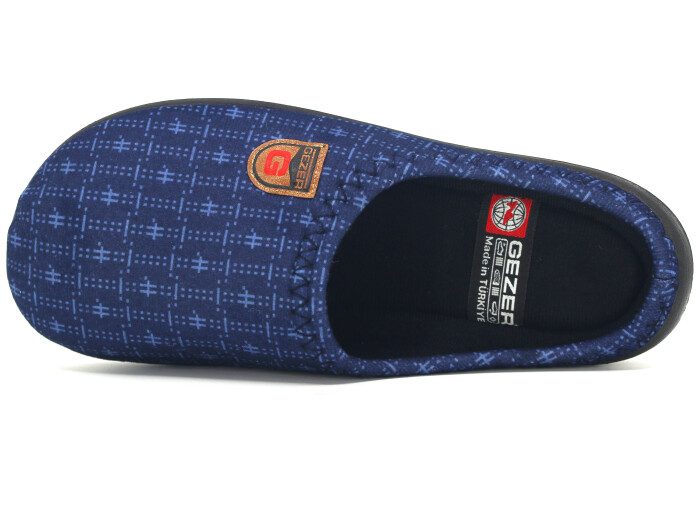 Gezer Merdane 16441.00 Poli Winter Gondol Kışlık Ev Terliği Lacivert - Gezer (1)