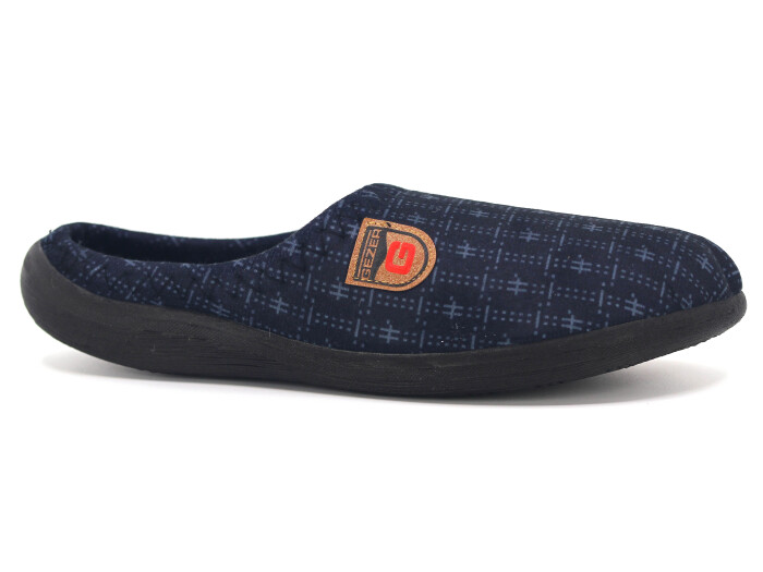 Gezer Merdane 16441.00 Poli Winter Gondol Kışlık Ev Terliği Siyah - Gezer