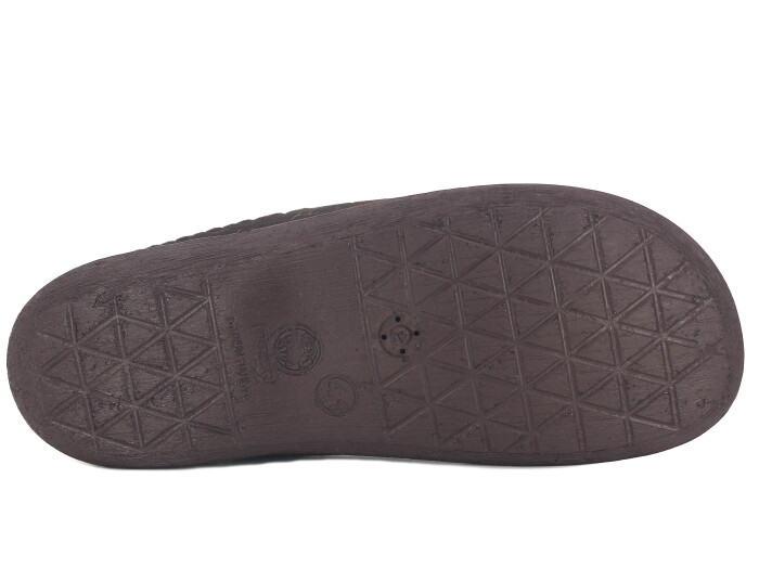 Gezer Merdane 16443.00 PVC Winter Gondol Kışlık Ev Terliği Kahve - 3