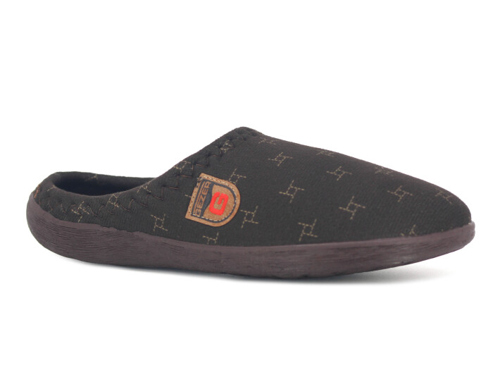 Gezer Merdane 16443.00 PVC Winter Gondol Kışlık Ev Terliği Kahve - Gezer