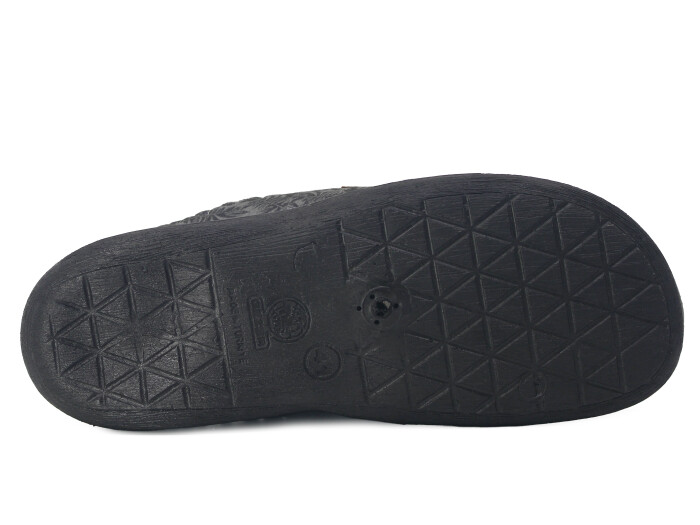 Gezer Merdane 16449.00 PVC Winter Gondol Kışlık Ev Terliği Gri - 3