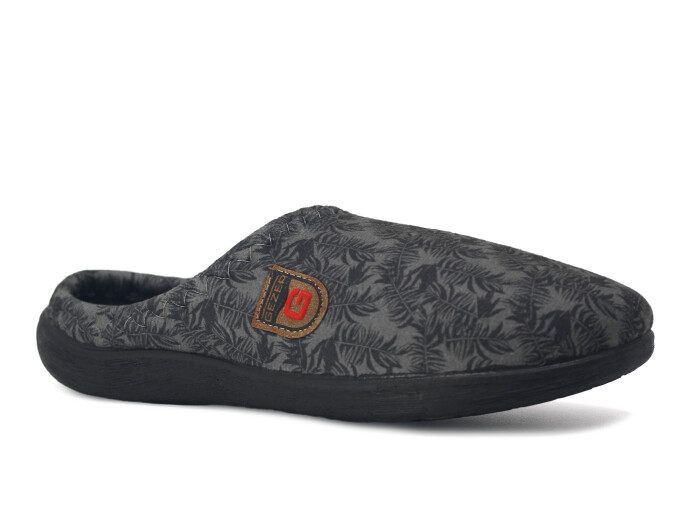 Gezer Merdane 16449.00 PVC Winter Gondol Kışlık Ev Terliği Gri - Gezer