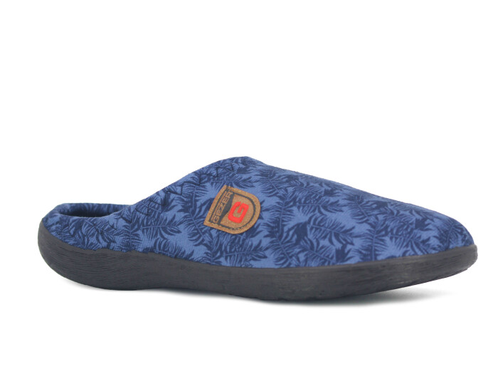 Gezer Merdane 16449.00 PVC Winter Gondol Kışlık Ev Terliği Lacivert - Gezer