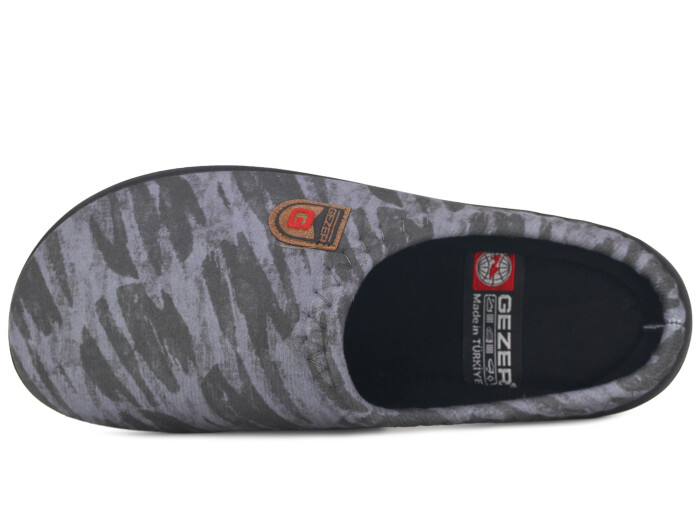 Gezer Merdane 16450.00 Poli Winter Gondol Kışlık Ev Terliği Gri - 2