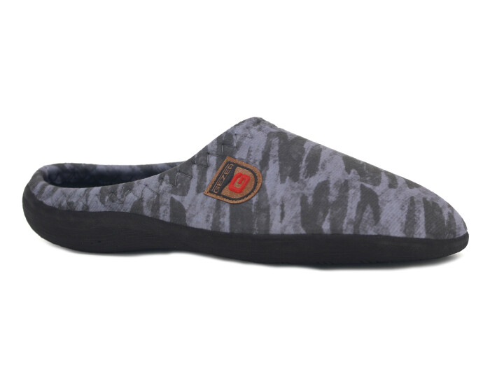 Gezer Merdane 16450.00 Poli Winter Gondol Kışlık Ev Terliği Gri - Gezer