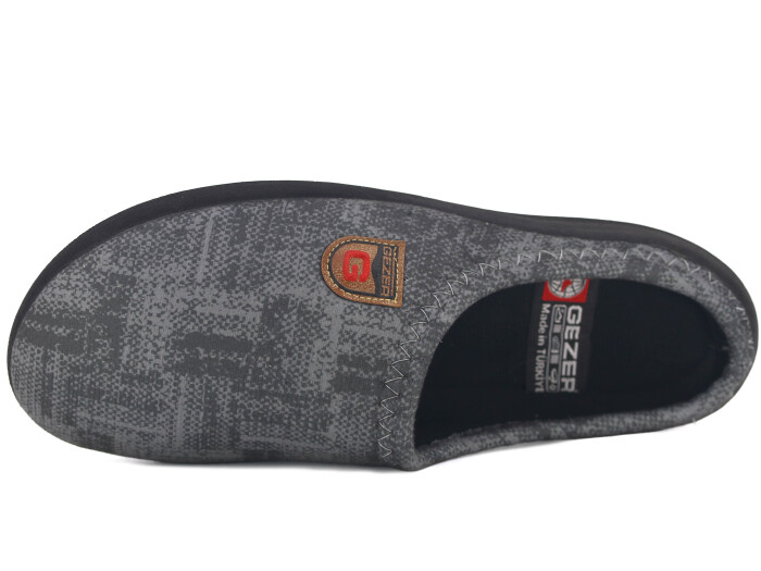 Gezer Merdane 16469.00 Poli Winter Gondol Kışlık Ev Terliği Gri - 2