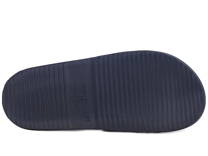 Gezer Merdane 16477.00 Düz Yüz Günlük Terlik Lacivert - Kırmızı - Beyaz - 3