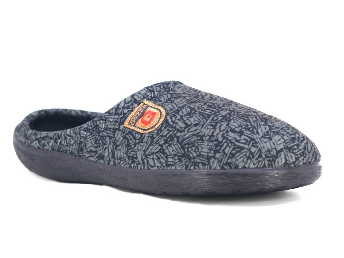 Gezer Merdane 16562.00 PVC Winter Gondol Kışlık Ev Terliği Gri - Gezer