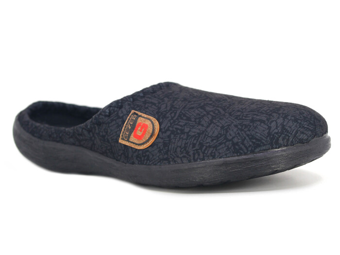 Gezer Merdane 16562.00 PVC Winter Gondol Kışlık Ev Terliği Siyah - Gezer