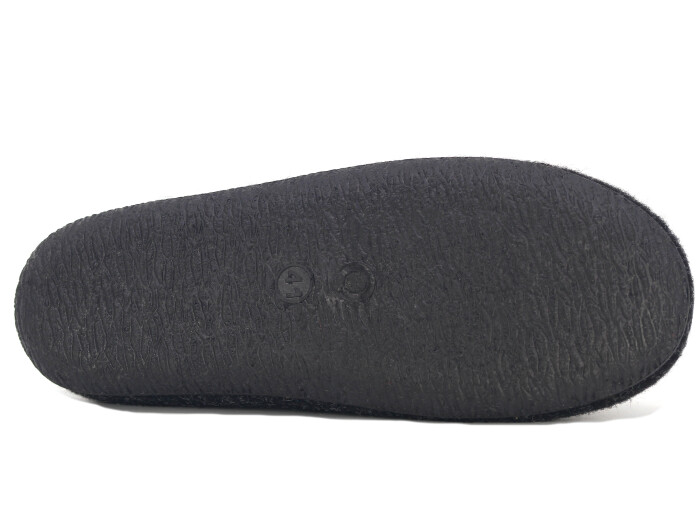 Gezer Merdane 16611.00 Keçeli PVC Gondol Ev Terliği Antrasit - 3