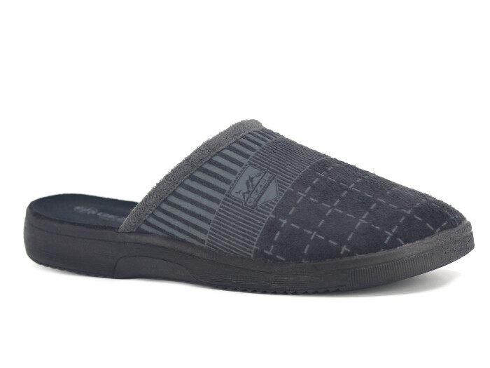 Gezer Merdane 16647.00 Poli Kışlık Ev Terliği Siyah - 1