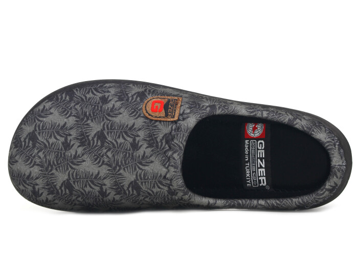 Gezer Merdane 16665.00 Poli Winter Gondol Kışlık Ev Terliği Gri - Gezer (1)