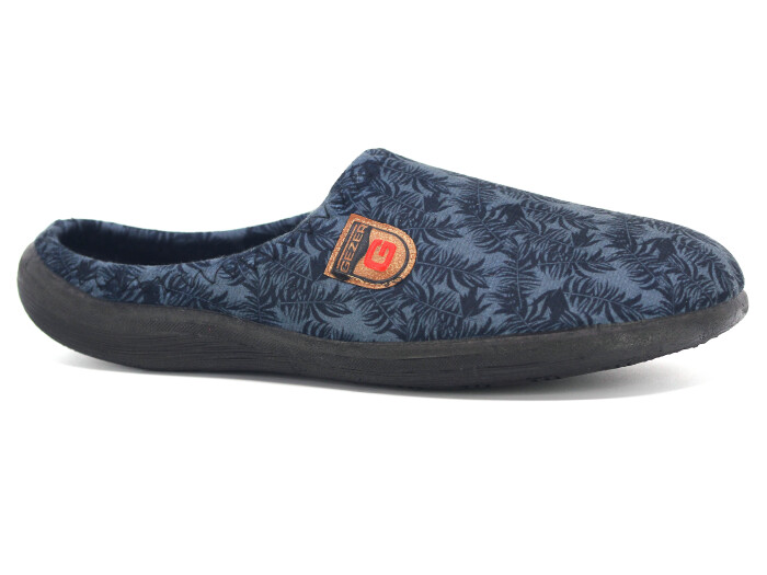 Gezer Merdane 16665.00 Poli Winter Gondol Kışlık Ev Terliği Siyah - Gezer