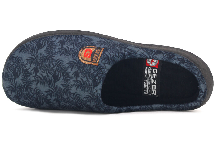 Gezer Merdane 16665.00 Poli Winter Gondol Kışlık Ev Terliği Siyah - Gezer (1)