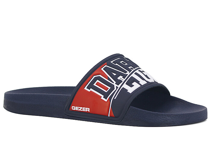 Gezer Merdane 16812.00 Düz Yüz Günlük Terlik Lacivert - Gezer
