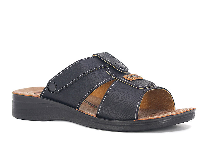 Gezer Merdane 16824.00 Döngülü Terlik Siyah - Gezer