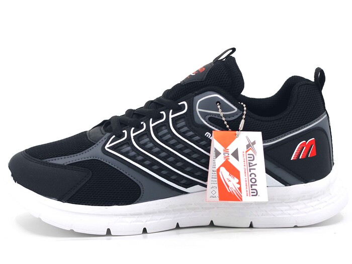 Malcolm Merdane 2273 Anorak Spor Ayakkabı Siyah - Beyaz