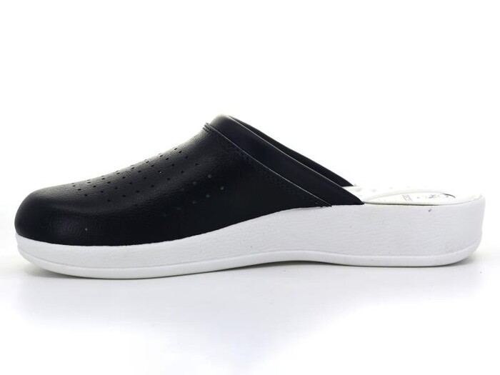 Gezer Merdane 04768.00 Noktalı Yastıklı Sabo / Tıbbi Terlik Lacivert - Gezer (1)