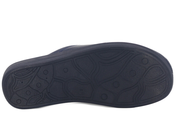 Gezer Merdane 04768.00 Noktalı Yastıklı Sabo / Tıbbi Terlik Lacivert - 3