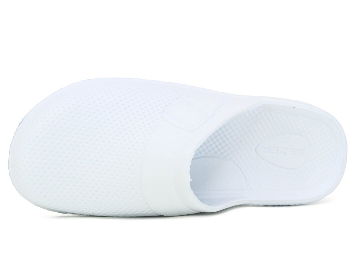 Gezer Merdane 05843.00 Islak Zemin Tek Toka Kapalı Eva Terlik Beyaz - Gezer (1)