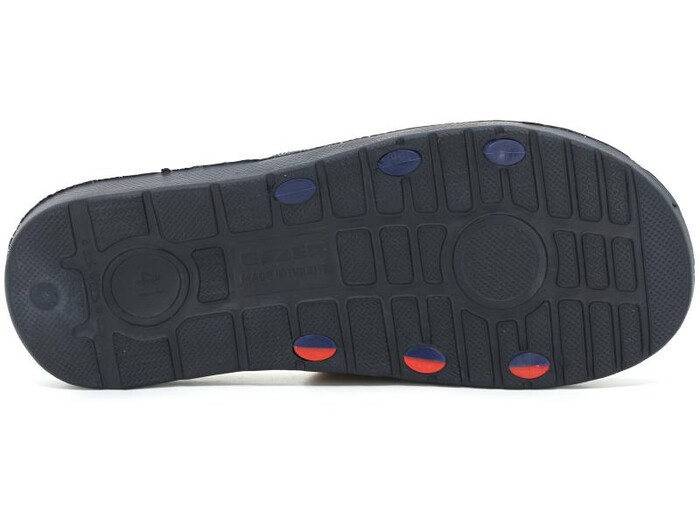 Gezer Merdane 09652.00 Koleksiyon Lux Eva Terlik Lacivert - Kırmızı - Beyaz - 3