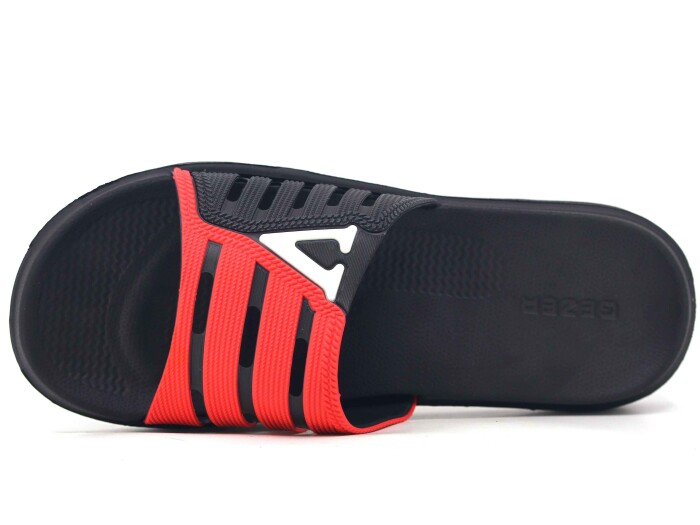 Gezer Merdane 09652.00 Koleksiyon Lux Eva Terlik Siyah - Kırmızı - Beyaz - Gezer (1)