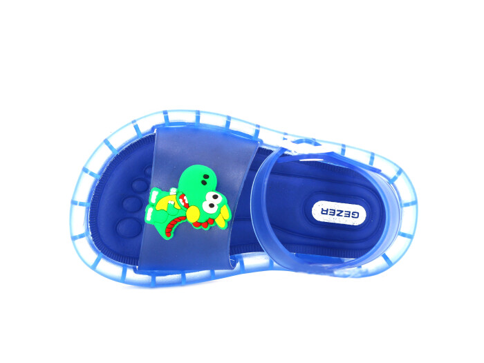 Gezer Patik 00211.00 Şeffaf Taban Sandalet Mavi - Gezer (1)