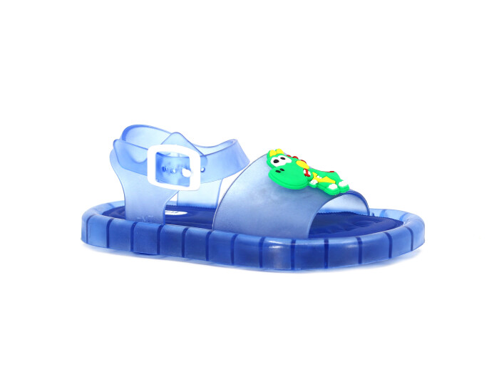 Gezer Patik 00211.00 Şeffaf Taban Sandalet Mavi - 1