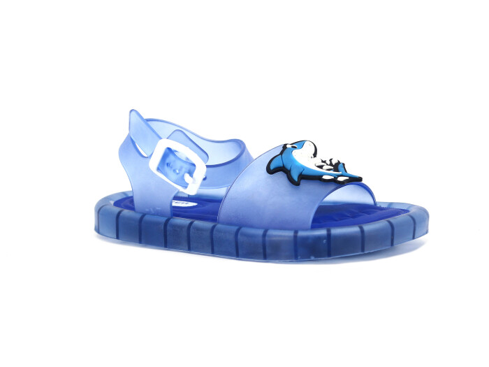 Gezer Patik 00227.00 Şeffaf Taban Sandalet Mavi - Gezer