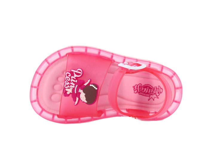Gezer Patik 00228.00 Şeffaf Taban Sandalet Pembe - Gezer (1)