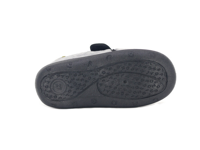 Gezer Patik 03426.00 PVC Cırtlı Erkek Panduf Gri - 3
