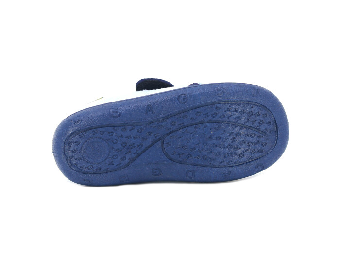 Gezer Patik 03426.00 PVC Cırtlı Erkek Panduf Mavi - 3