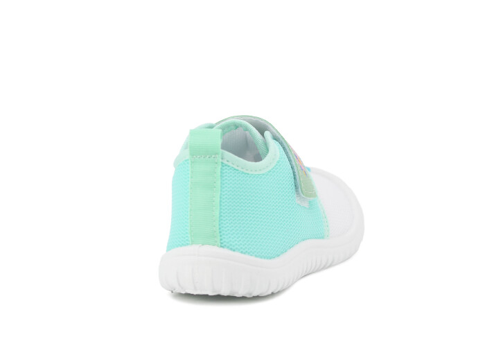 Gezer Patik 03446.00 Kız Keten Ayakkabı Beyaz - Mint Yeşili - 3