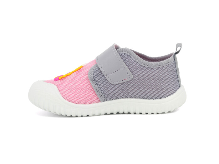 Gezer Patik 03446.00 Kız Keten Ayakkabı Pembe - Gri - Gezer (1)