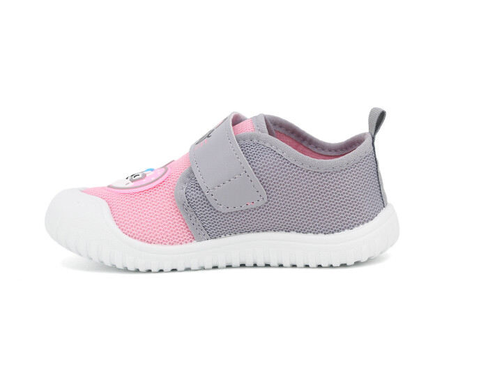 Gezer Patik 03447.00 Kız Keten Ayakkabı Pembe - Gri - 2