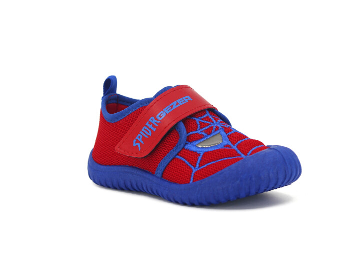 Gezer Patik 03450 Erkek Keten Ayakkabı Kırmızı - Saks Mavi - Gezer