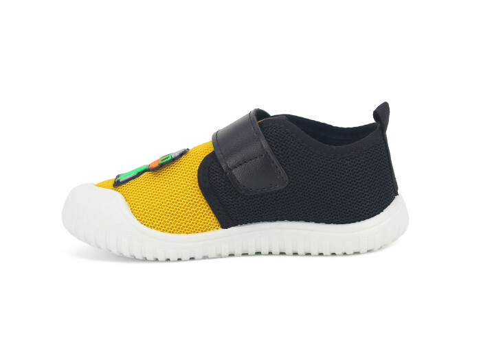 Gezer Patik 03453.00 Erkek Keten Ayakkabı Sarı - Siyah - Gezer (1)