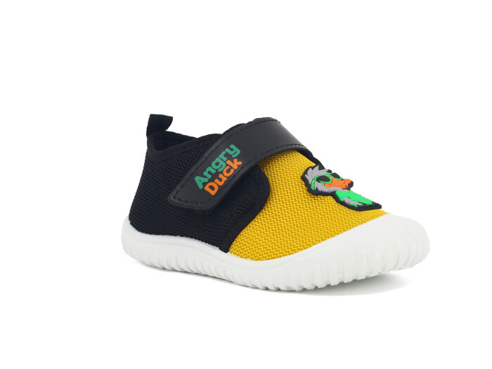 Gezer Patik 03453 Erkek Keten Ayakkabı Sarı - Siyah - 1
