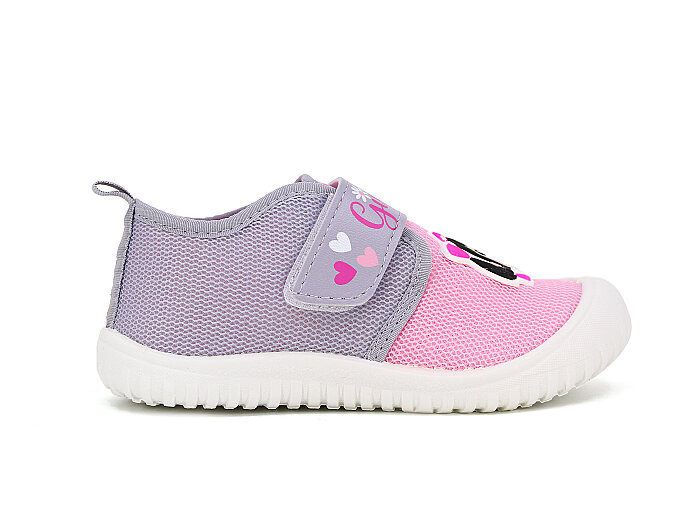 Gezer Patik 03473.00 Kız Keten Ayakkabı Pembe - Gri - 3