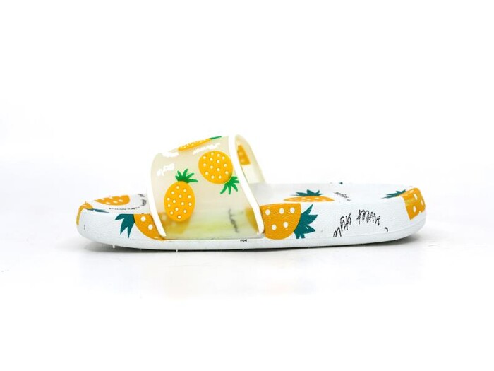 Gezer Patik 13304 Ananas Figürlü AirBlow Kaydırmaz Terlik Sarı