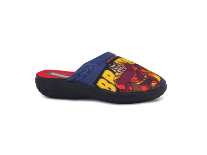 Gezer Patik 13814.00 Baskılı Traşlı Erkek Ev Terliği Lacivert - Gezer