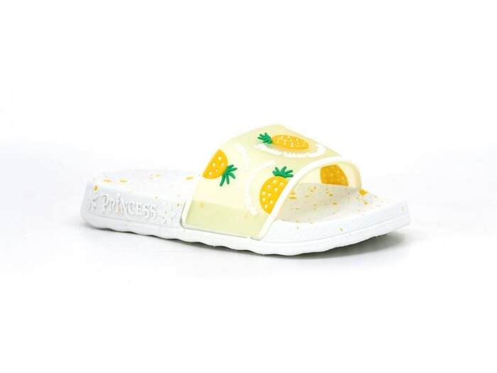Gezer Patik 13894 Ananas Figürlü AirBlow Kaydırmaz Terlik Sarı