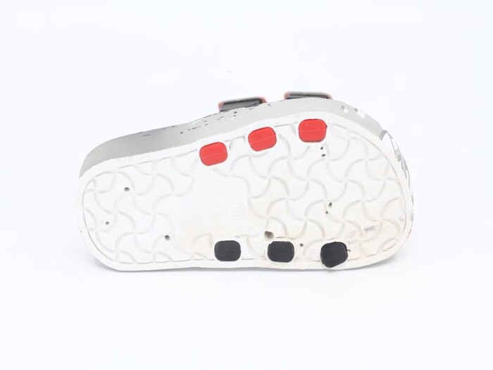 Gezer Patik 14025.00 Air Blow Çift Toka Kaydırmaz Terlik Kırmızı - Siyah - 3