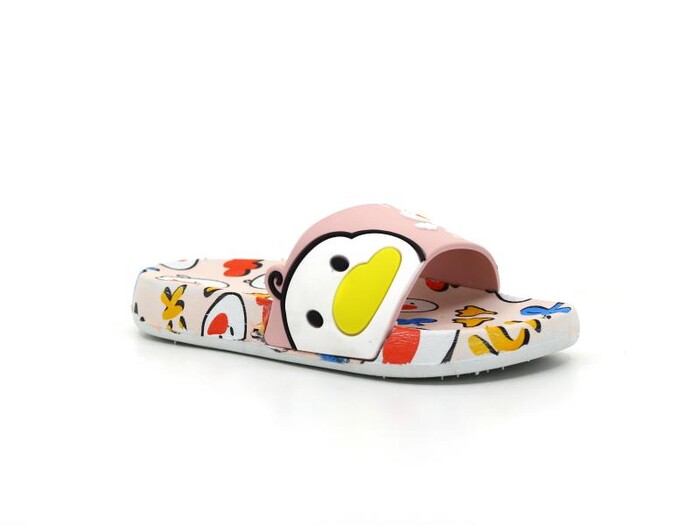 Gezer Patik 14164.00 Ördek Figürlü AirBlow Kaydırmaz Terlik Pembe - Gezer