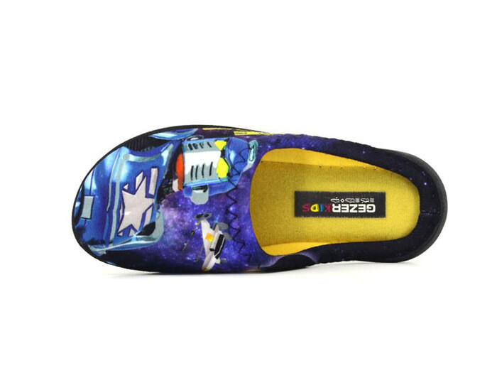 Gezer Patik 14524.00 Gondol Baskılı Ev Terliği Sarı - 6