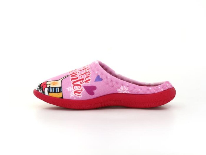 Gezer Patik 14527.00 Gondol Baskılı Kız Ev Terliği Pembe - 4