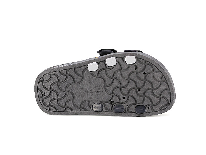Gezer Patik 14790 Air Blow Çift Toka Kaydırmaz Terlik Beyaz - Gri - 3