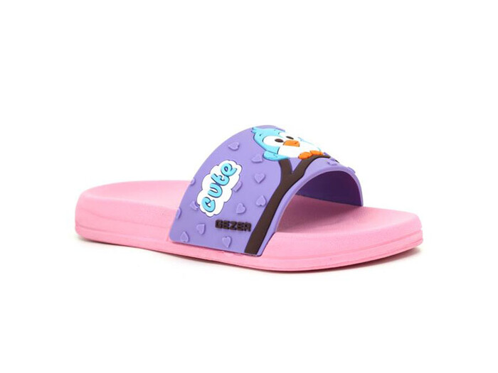 Gezer Patik 15256.00 Figürlü Günlük Terlik Lila - Gezer